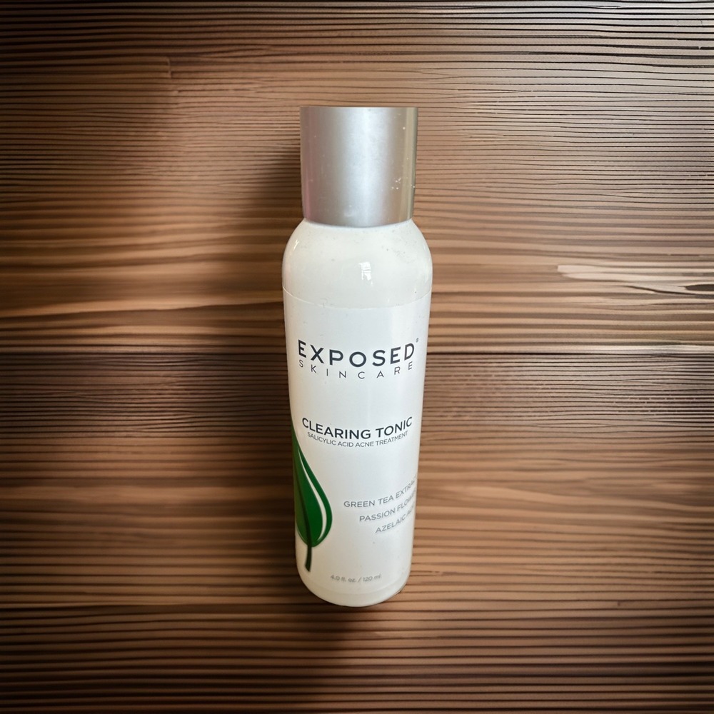 NEW AND SEALED! Exposed Skincare Clearing Tonic 4 Fl. Oz. 6/25 Expiration